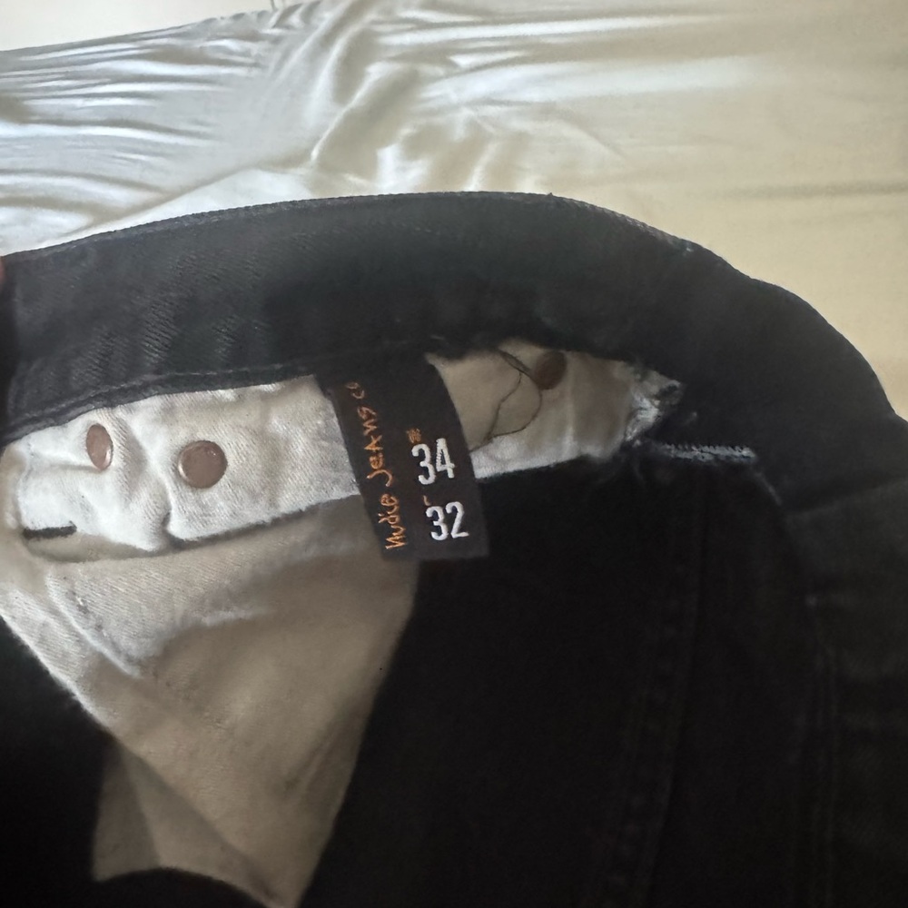 Black Nudie Jeans Co Skinny fit jeans - Picture 3 of 5